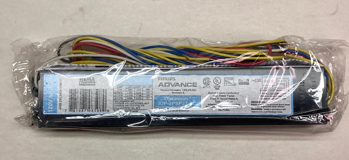 Used Philips Advance,IOP-2PSP32-SC,Programmed Start Electronic Ballast
