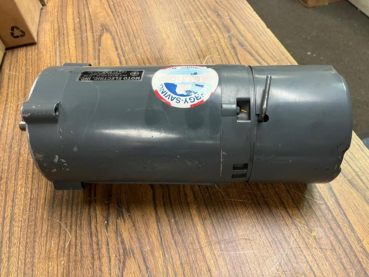 Used BALDOR,VBM3538,BRAKE MOTOR 1/2HP 3PH 1725RPM 56C