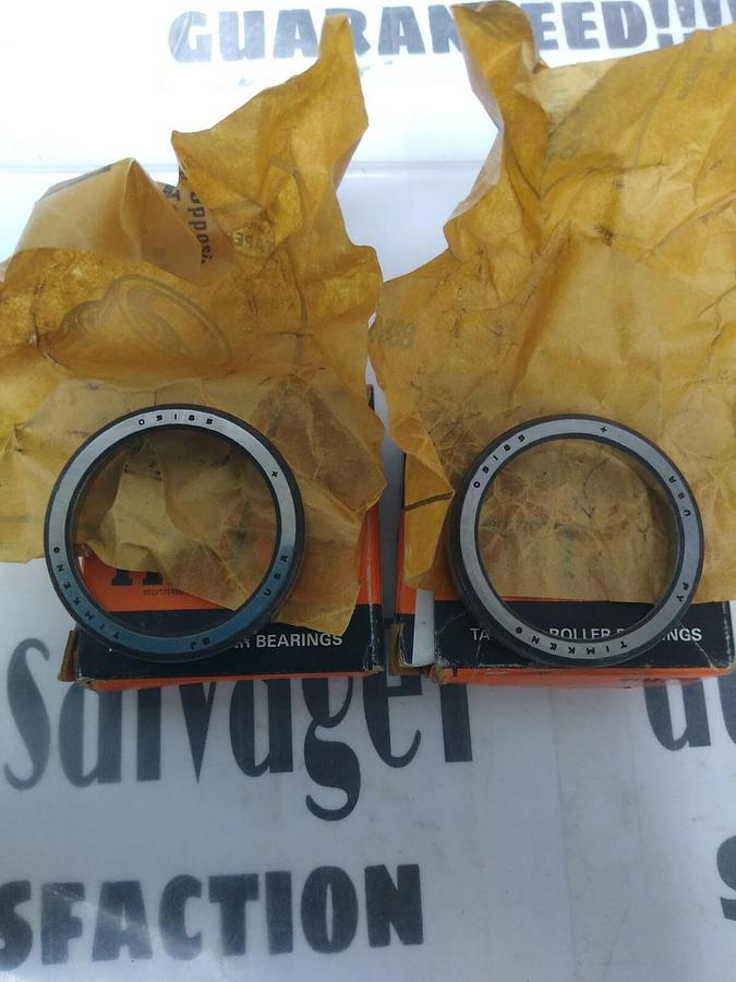 TIMKEN,05185,ROLLER BEARING CUP LOT OF 2 NOS