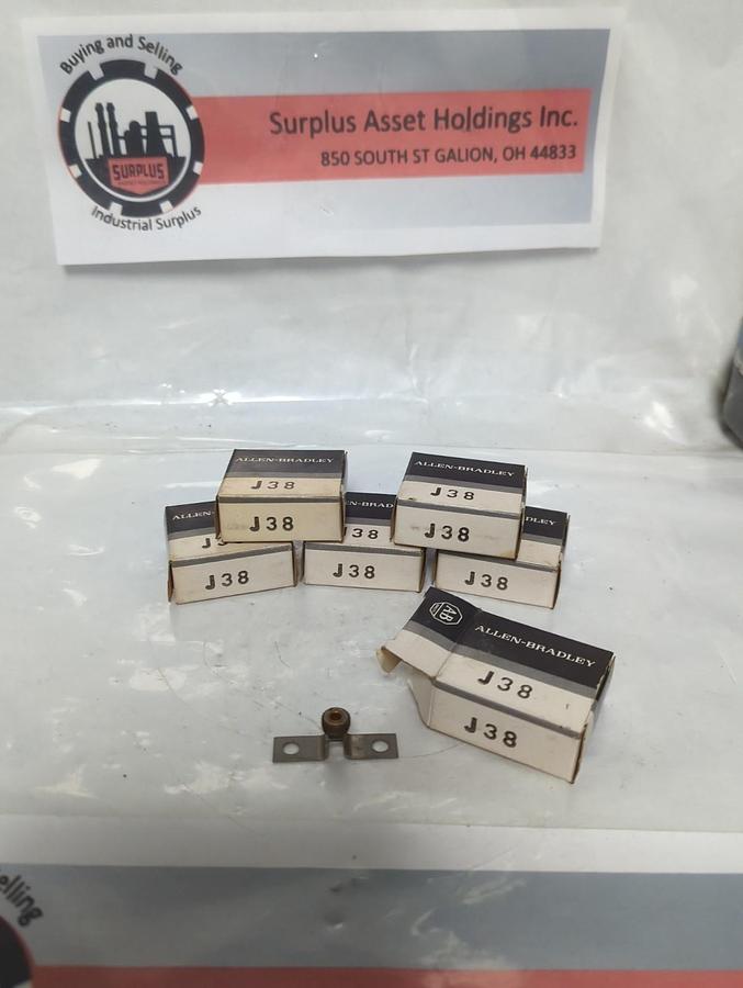 ALLEN BRADLEY,J38,THERMAL OVERLOAD HEATER ELEMENT LOT OF 6 NOS