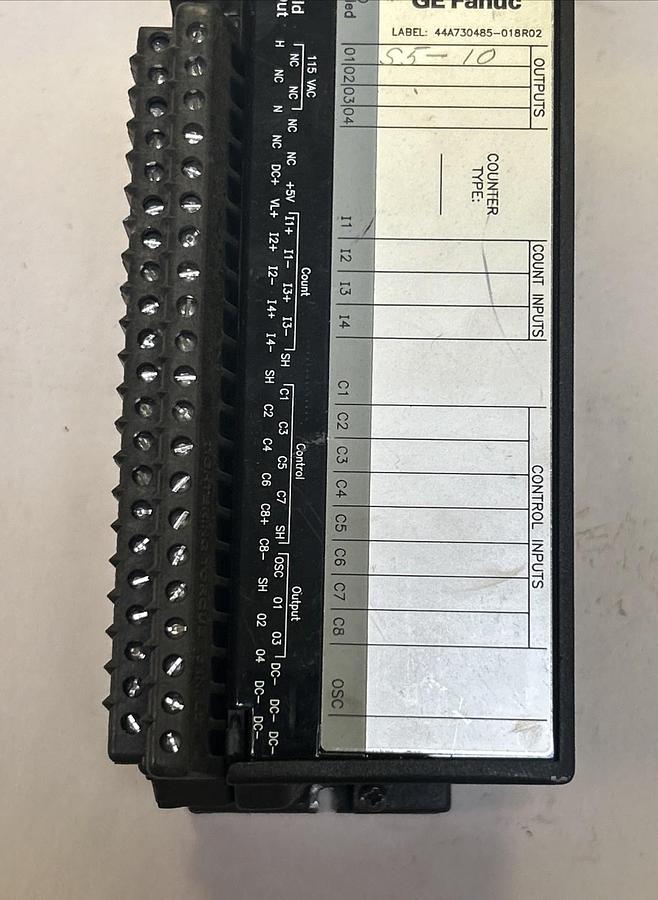 Used GE FANUC,IC660BBD120,HIGH SPEED COUNTER GENIUS MODULE