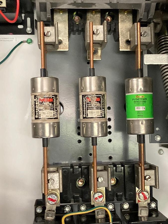 Used Allen-Bradley,2100 2112B,Size 4 Fused MCC 40 Inch Starter Feeder Bucket