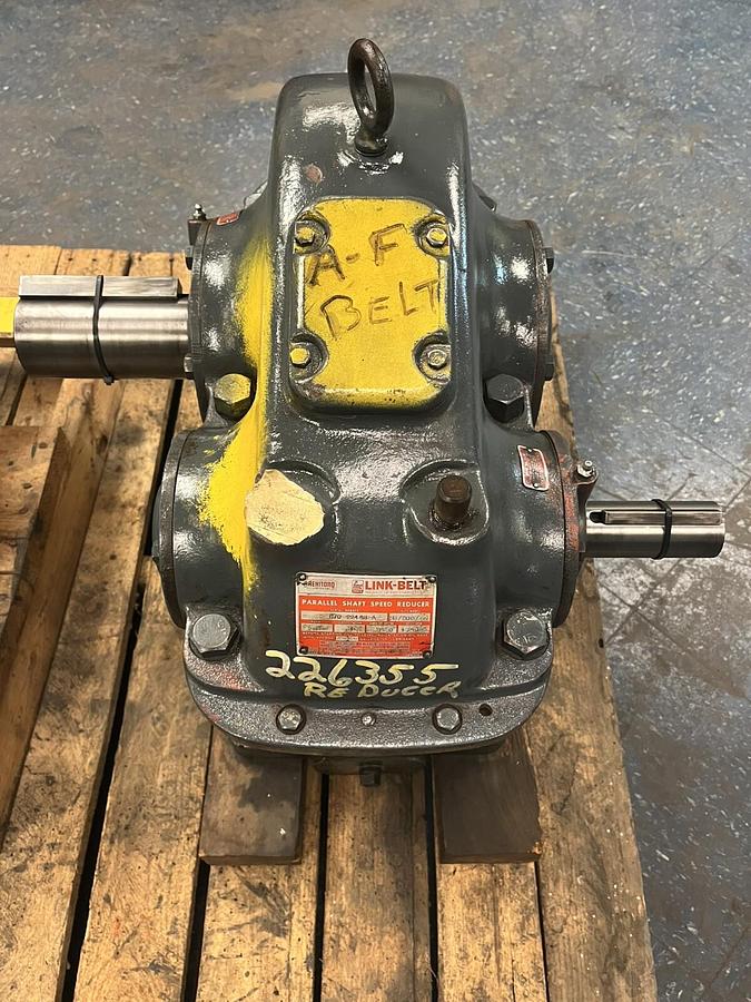 Used RENITORQ LINK BELT,HS-800-65,PARALLEL SHAFT SPEED REDUCER RATIO 6.85 86HP 1750