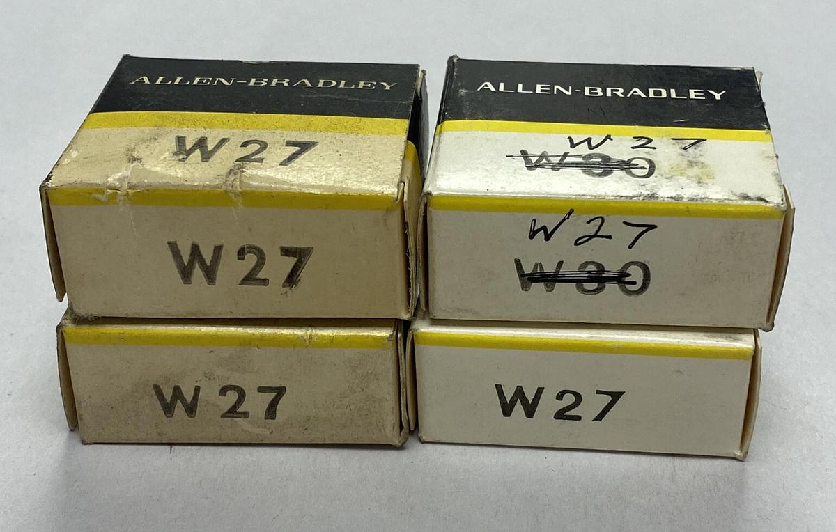 Allen-Bradley,W27,Heater Lot Of 4 NOS