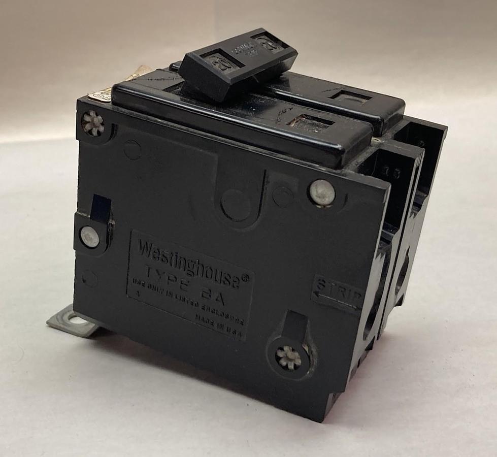 Used Circuit Breaker,LL-7666,2-Pole Circuit Breaker 20A 120/240Vac