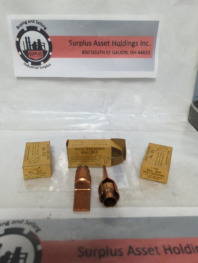 BUSSMANN,213,FUSE REDUCER SET 100 TO 30AMP 250 VOLT LOT OF 3 SETS NOS