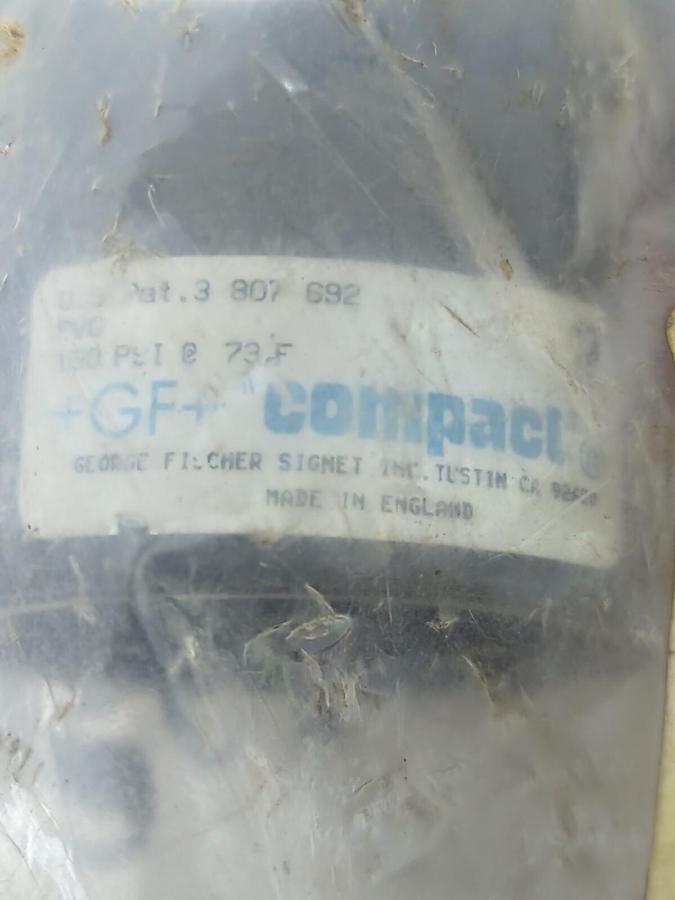 GEORGE FISCHER COMPACT,3-807-692 2, VALVE NOS