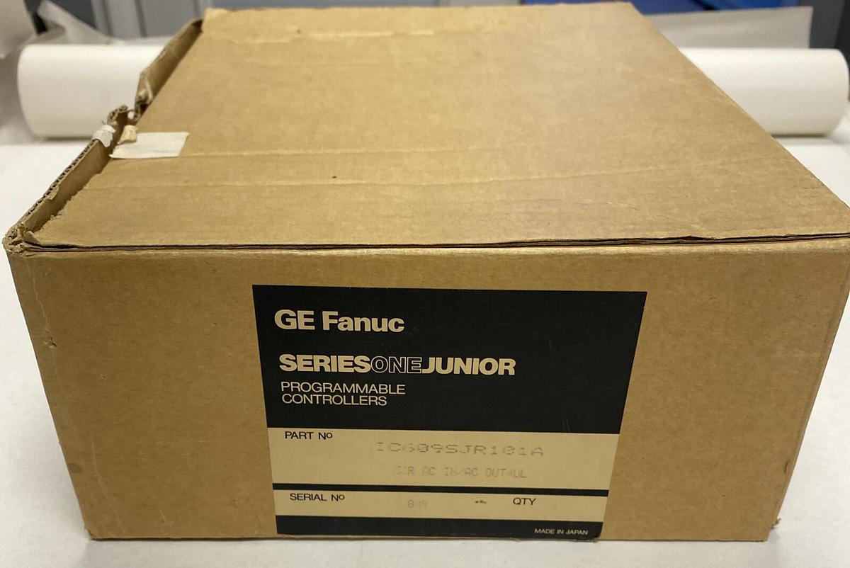 GE FANUC,IC609SJR101A,PROGRAMMABLE CONTROLLER NOS