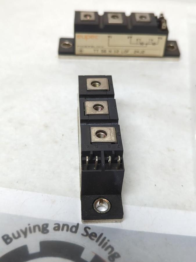 Used EUPEC,TT 56 N12 L0F 24J2,POWER BLOCK MODULE LOT OF 2 PRE-OWNED
