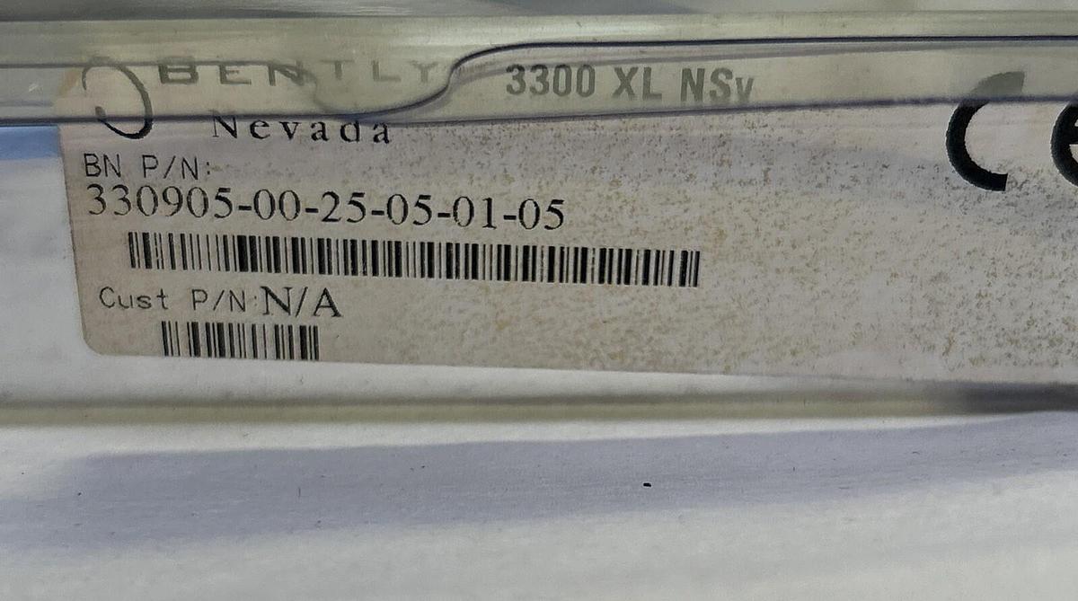 BENTLY NEVADA,330905-00-25-05-01-05,PROXIMITY SENSOR NOS