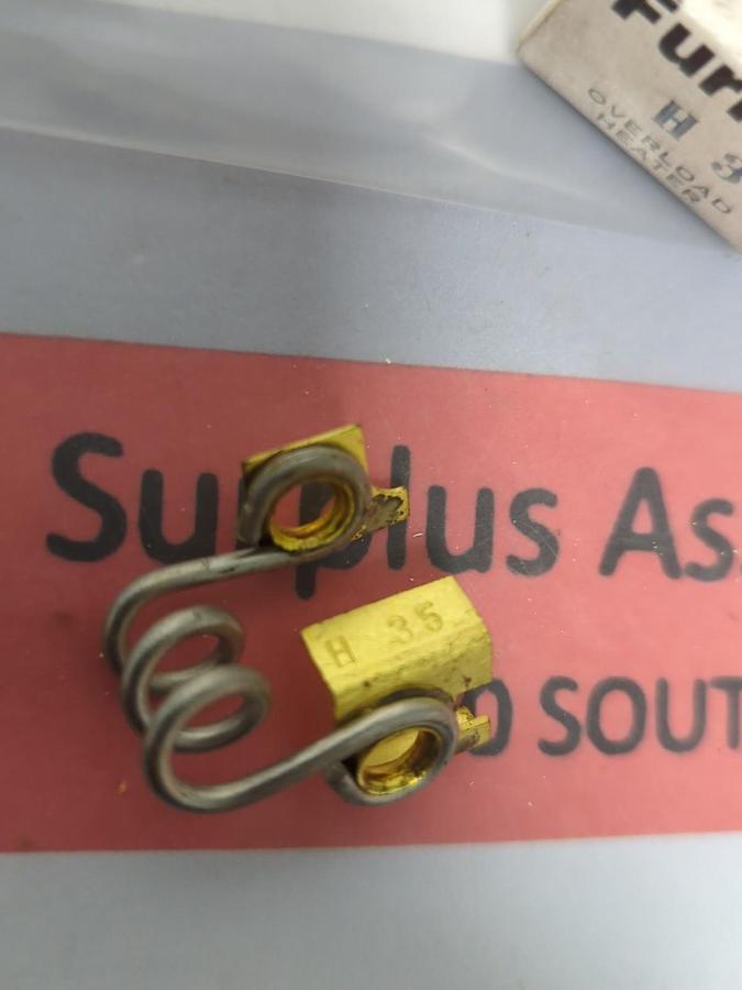 FURNAS,H35,OVERLOAD HEATER ELEMENT LOT OF 5 NOS