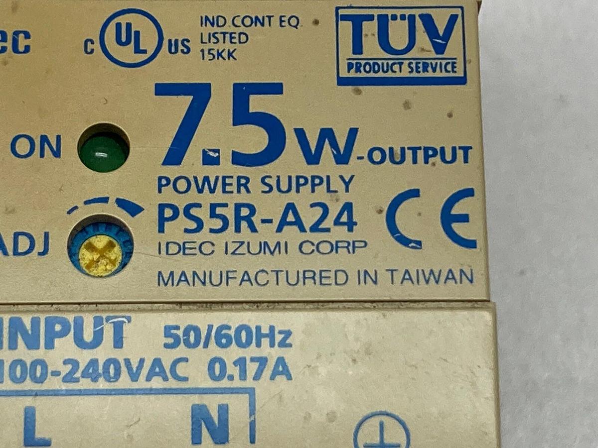 Used IDEC,PS5R-A24,Power Supply