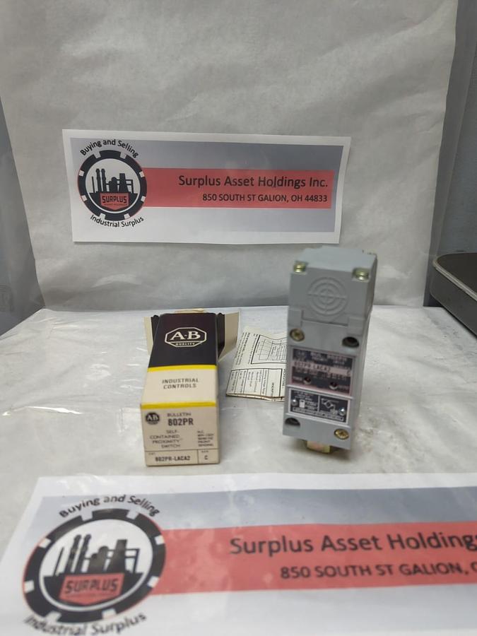 ALLEN BRADLEY,802PR-LACA2,SERIES C SELF CONTAINED PROXIMITY SWITCH NOS
