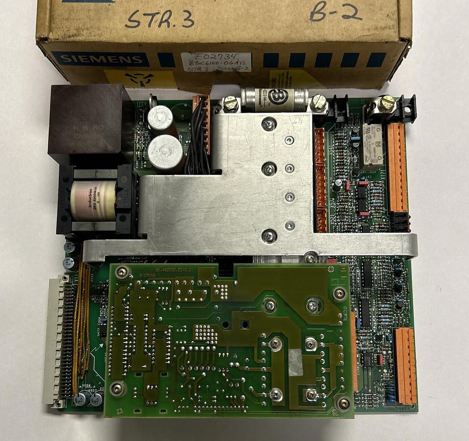 Used SIEMENS,6SC6-100-0GA12,POWER SUPPLY BOARD