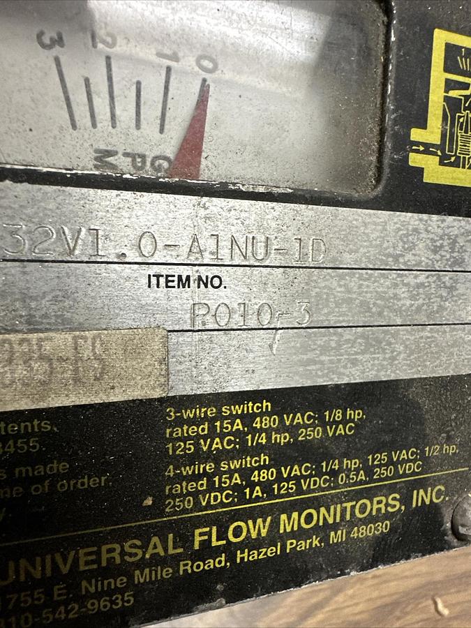 Used UFM,SN-BSE3GM-2-32V1.0-A1NU-1D,Flow Meter