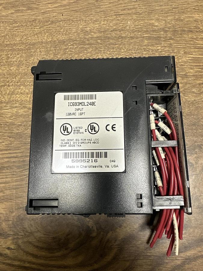 Used GE Fanuc,IC693MDL240E,Input Module