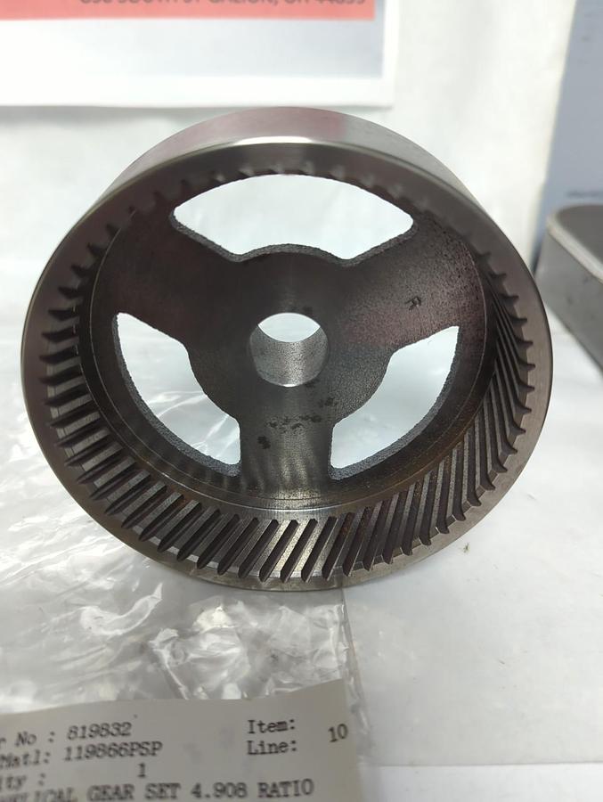 HELICAL,119866PSP,HELICAL GEAR SET 4.908 RATIO NOS