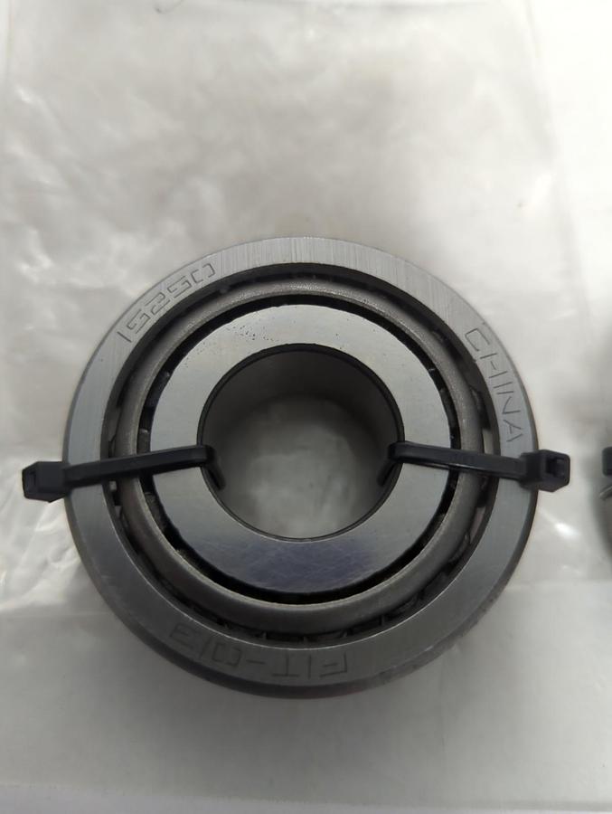 Used TIMKEN,15100,ROLLER BEARING CONE WITH FIT-1250 CUP 1 INCH BORE LOT OF 3