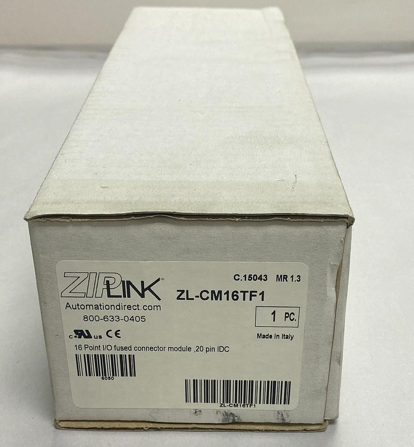 AUTOMATION DIRECT,ZIPLINK ZLCM16TF1, CONNECTOR MODULE NOS