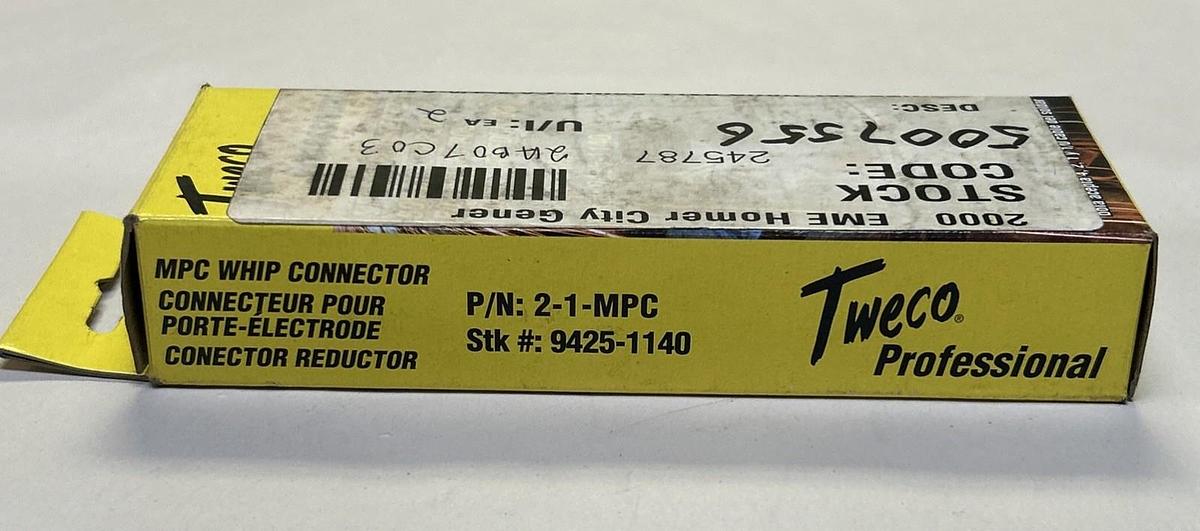 TWECO,2-1-MPC,WHIP CONNECTOR LOT OF 2 NOS