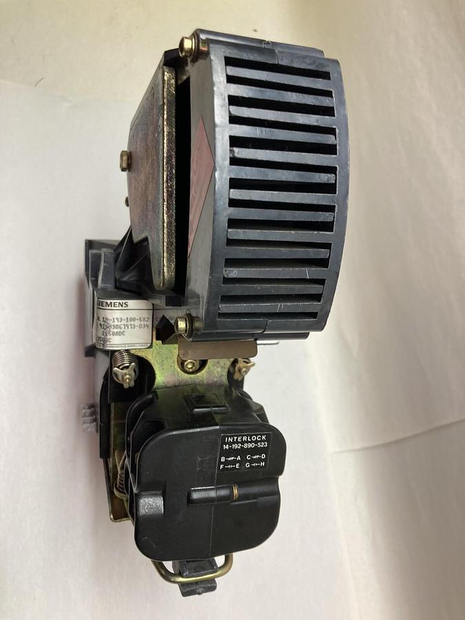 Used Siemens,14-193-100-582,DC Contactor 600V 1000A 125V-DC