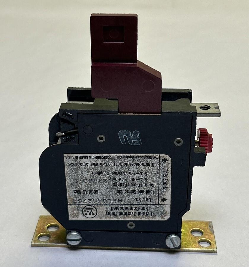 WESTINGHOUSE,REL-64427-6R,THERMAL OVERLOAD RELAY NOS
