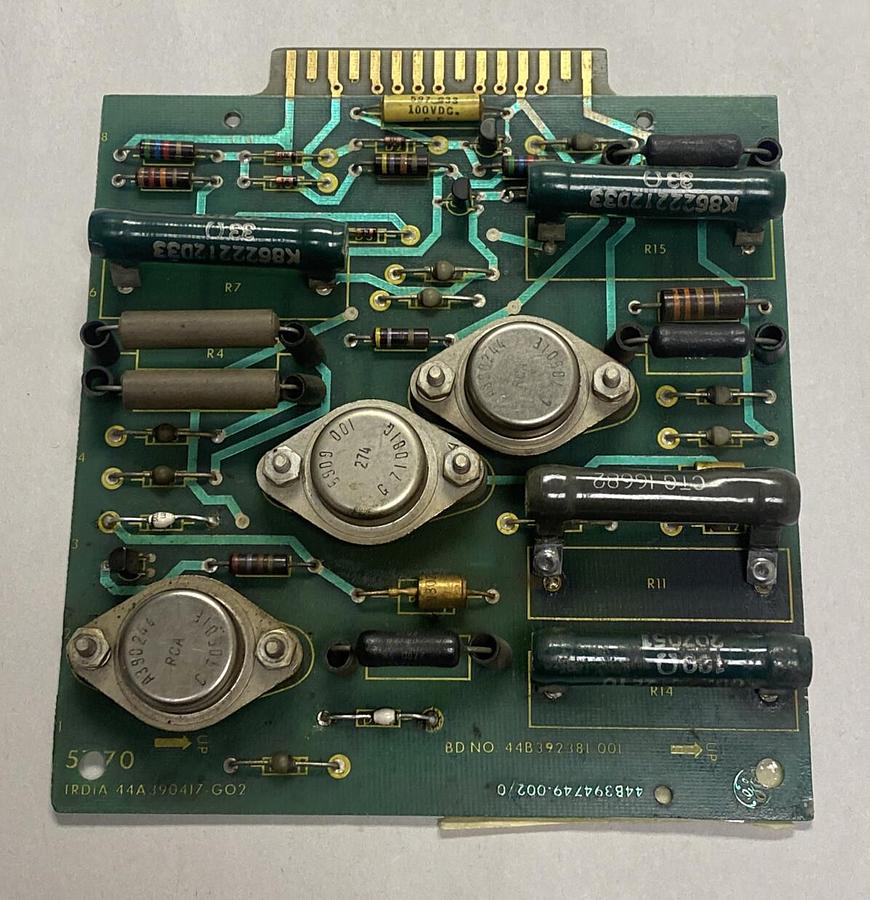 Used GENERAL ELECTRIC,44A390417-G02,CIRCUIT BOARD