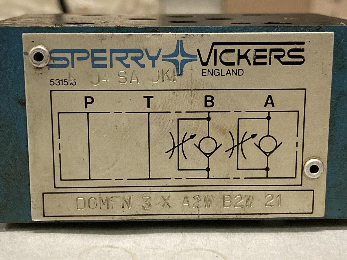 Used Eaton Vickers,DGMFN-3-X-A2W-B2W-21,Flow Control Valve