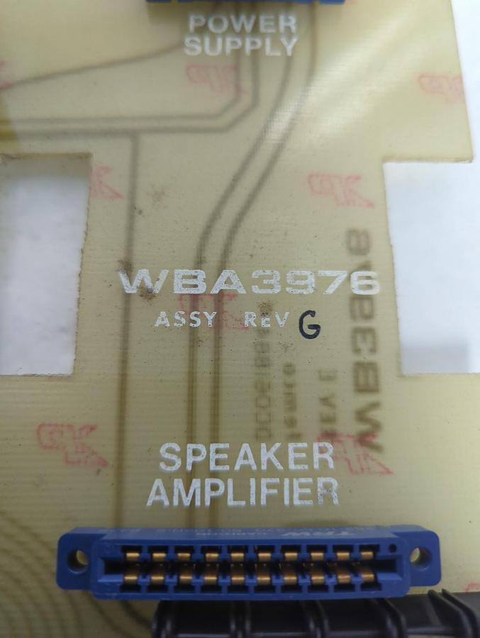 Used FEMCO,WBA3976,CIRCUIT BOARD REV G PRE-OWNED