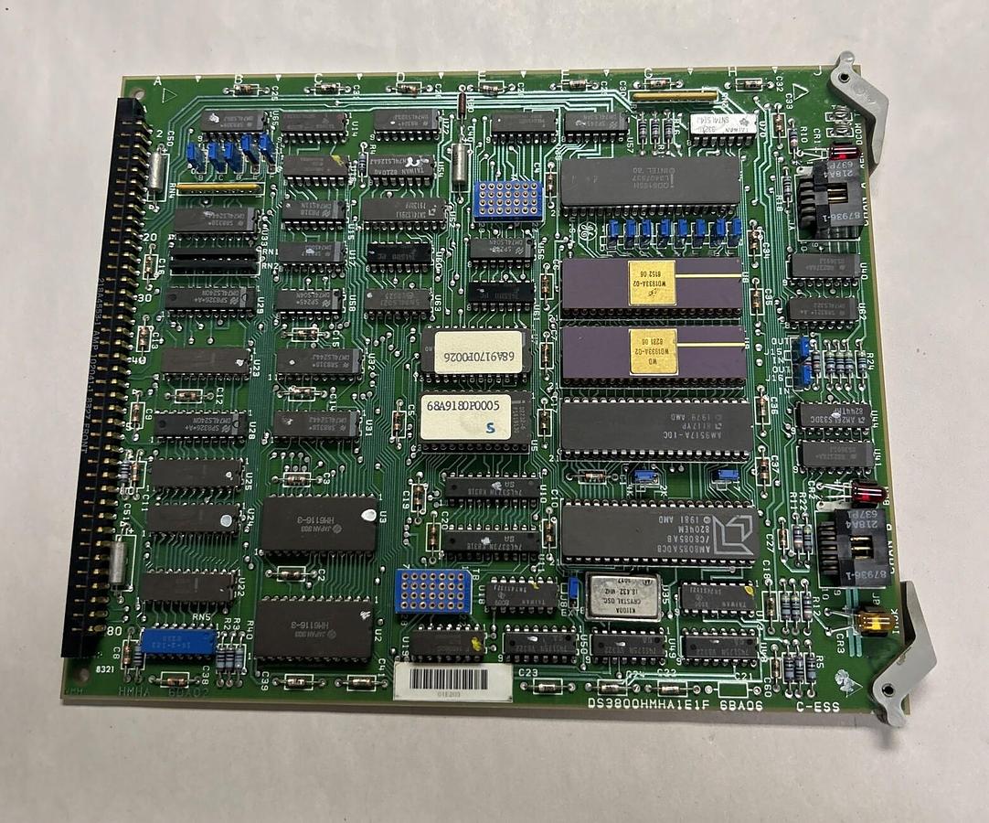 Used GENERAL ELECTRIC,DS3800HMHA1E1F,MASTER HIGHWAY CONTROL BOARD