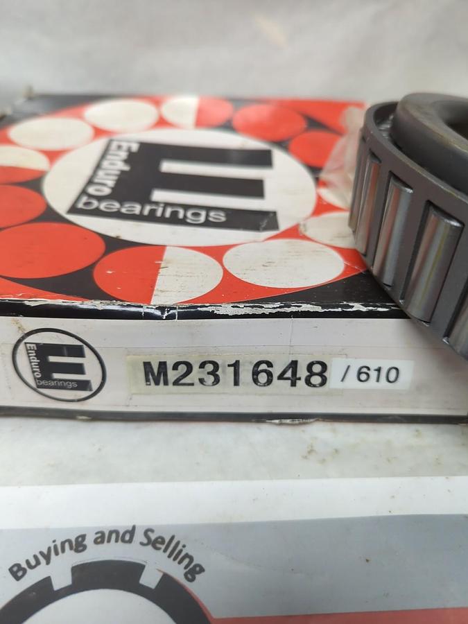 ENDURO BEARINGS,M231648,ROLLER BEARING CONE NOS