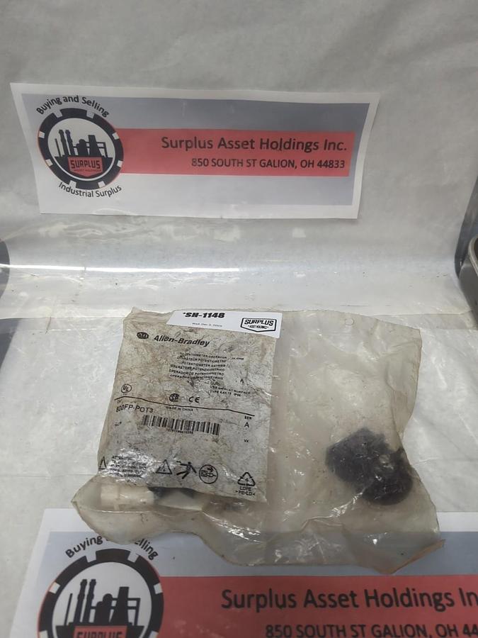 ALLEN BRADLEY,800P-POT3,SERIES A POTENTIOMETER OPERATOR NOS