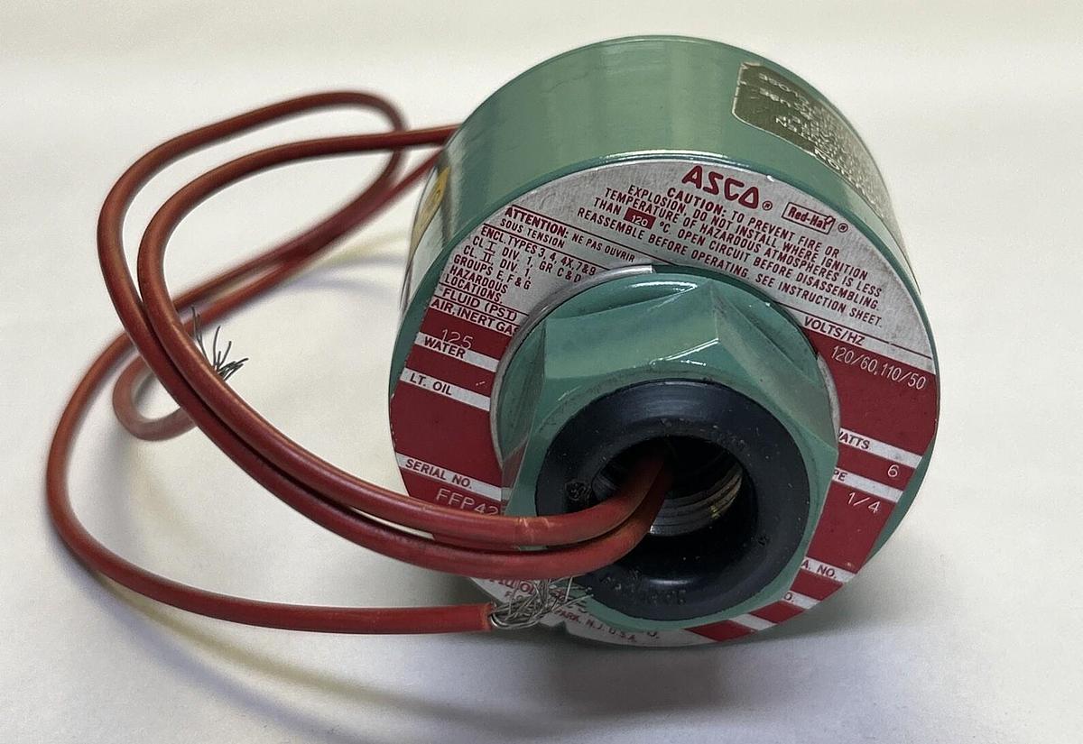 ASCO,832426,SOLENOID VALVE 1/4IN NOS