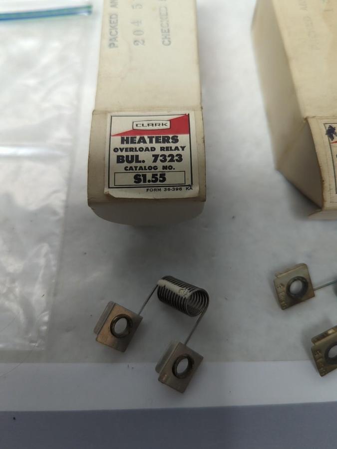 JOSLYN CLARK,S1.55,OVERLOAD HEATER ELEMENT LOT OF 2 NOS