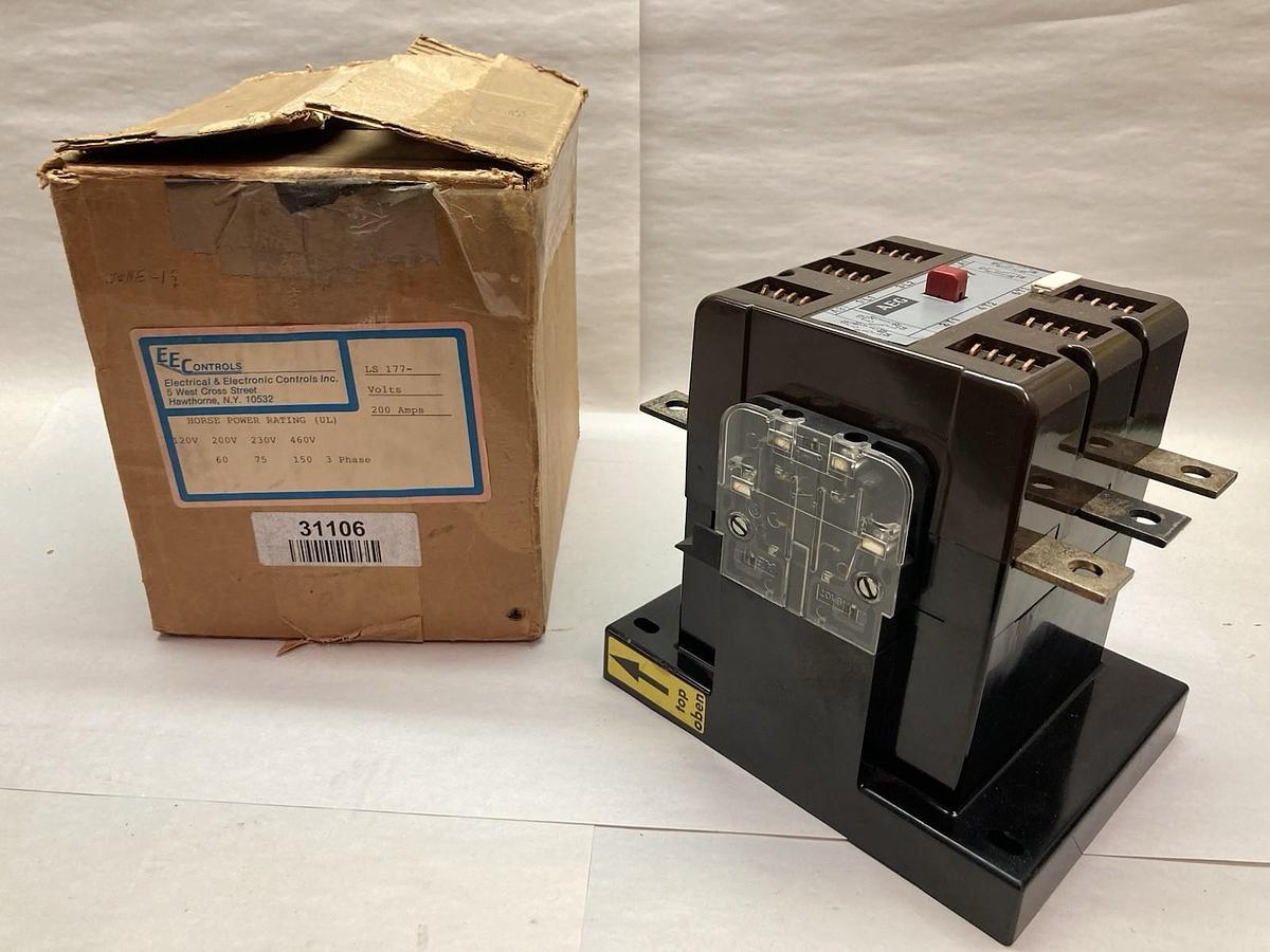 AEG,910-337-LS 177,Contactor 600Vac 200A