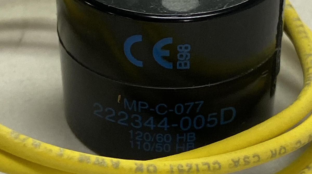 ASCO,222344-005-D,SOLENOID COIL NEW