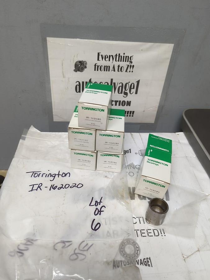 TORRINGTON,IR-162020,NEEDLE ROLLER BEARING INNER RING LOT OF 6