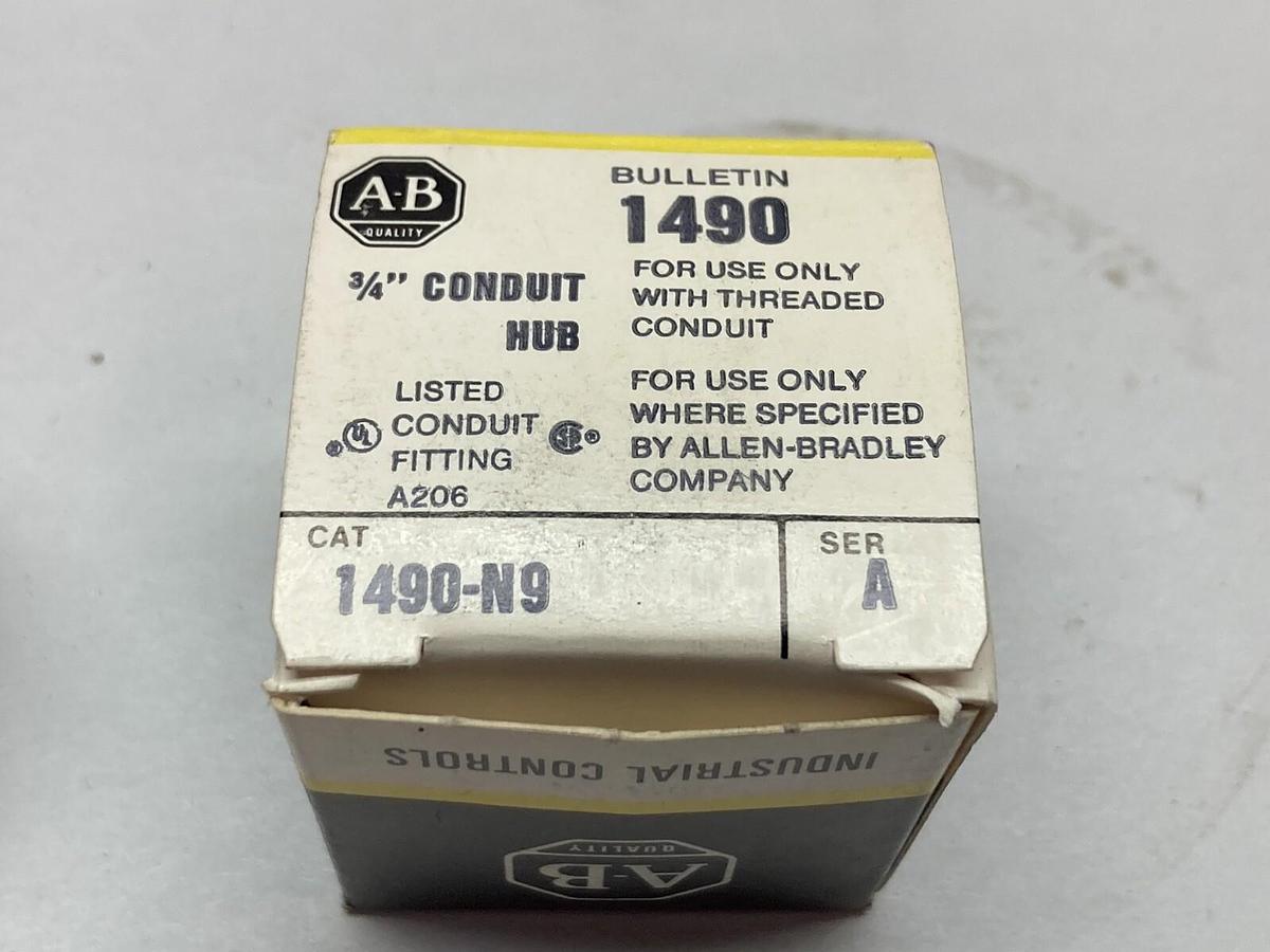 Allen-Bradley,1490-N9,Ser A 3/4" Conduit Hub