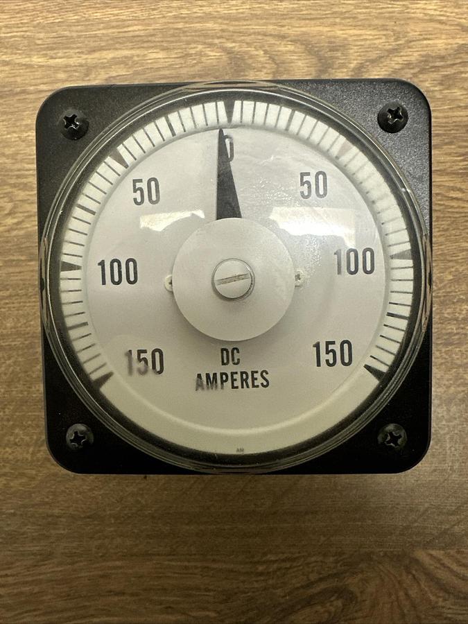 Yokagawa,AB-16,0-150-0 Amperes Panel Mounted Gauge