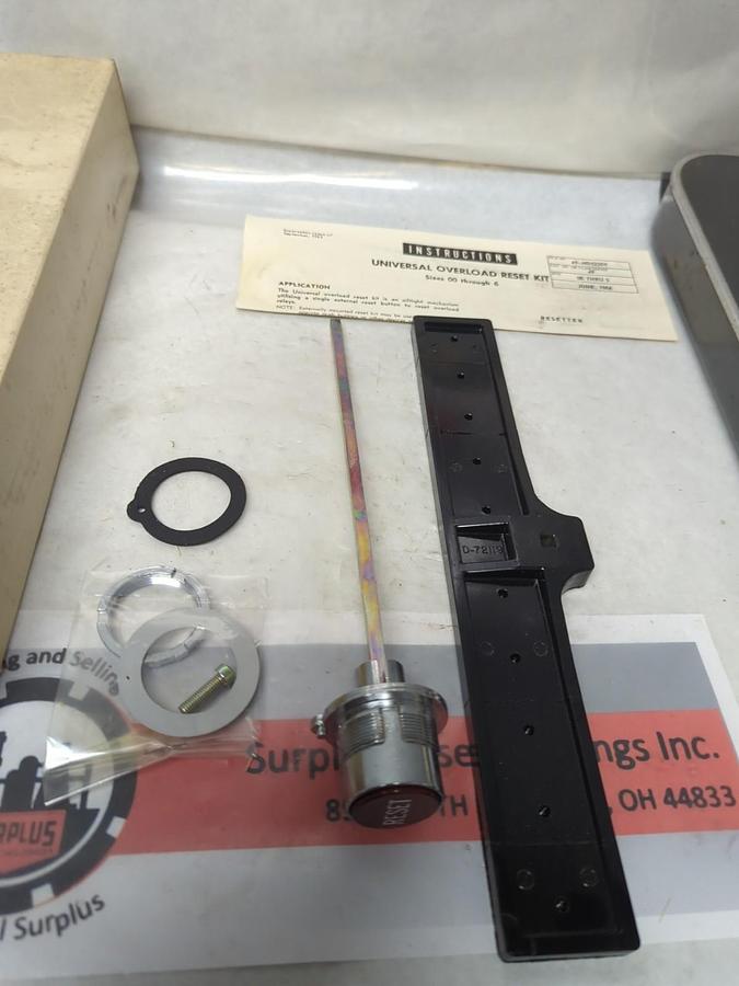 FURNAS,49D52209-1,UNIVERSAL OVERLOAD RESET KIT NOS