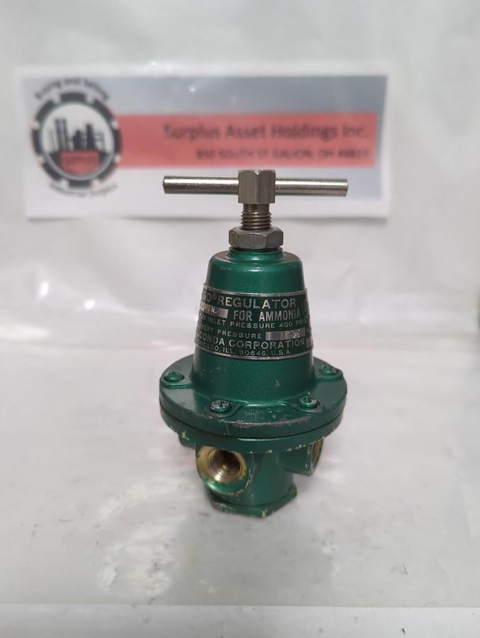 Used REGO,AA1582EW,REGULATOR 400PSIG PRE-OWNED