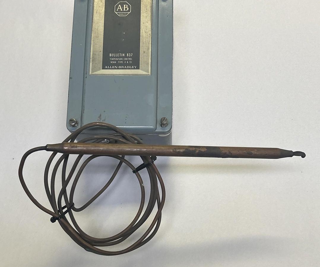 Used ALLEN BRADLEY,837-A3,TEMPERATURE CONTROL SWITCH