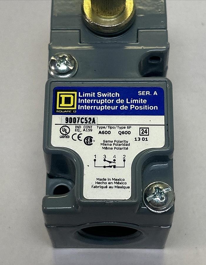 SQUARE D,9007C52A,LIMIT SWITCH NOS