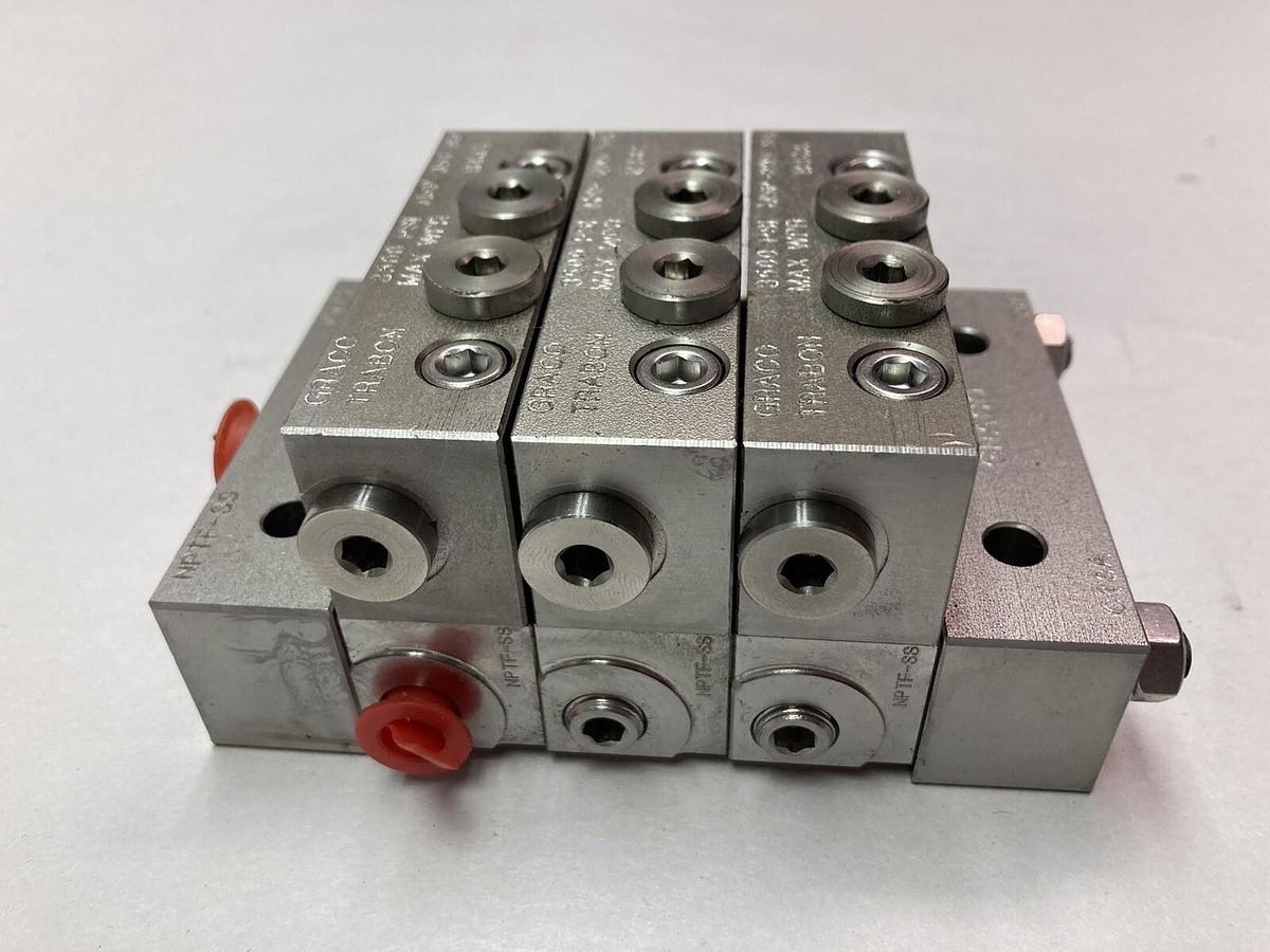 Graco,NPTF-SS,C13A Divider Valve Block