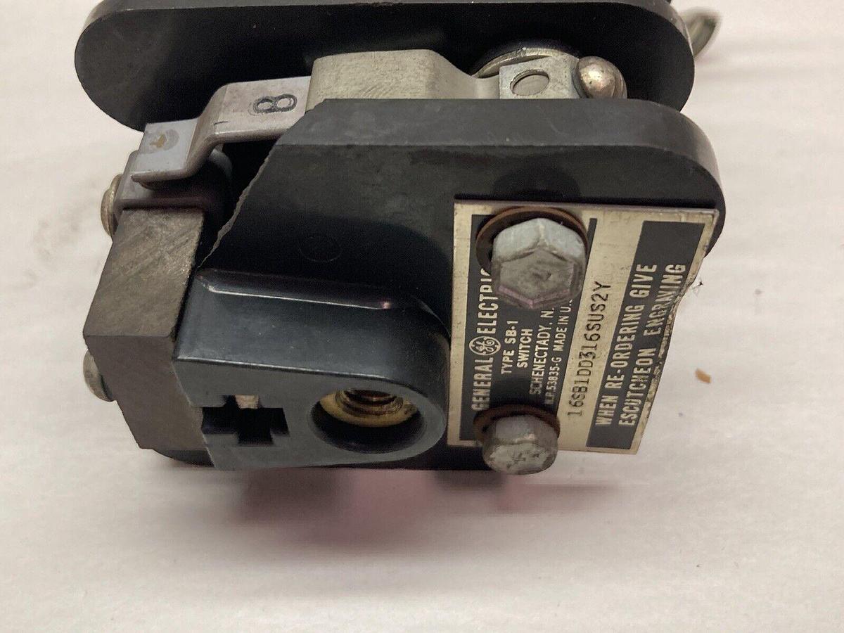 Used General Electric,16SB1DD316SUS2Y,Rotary Cam Switch