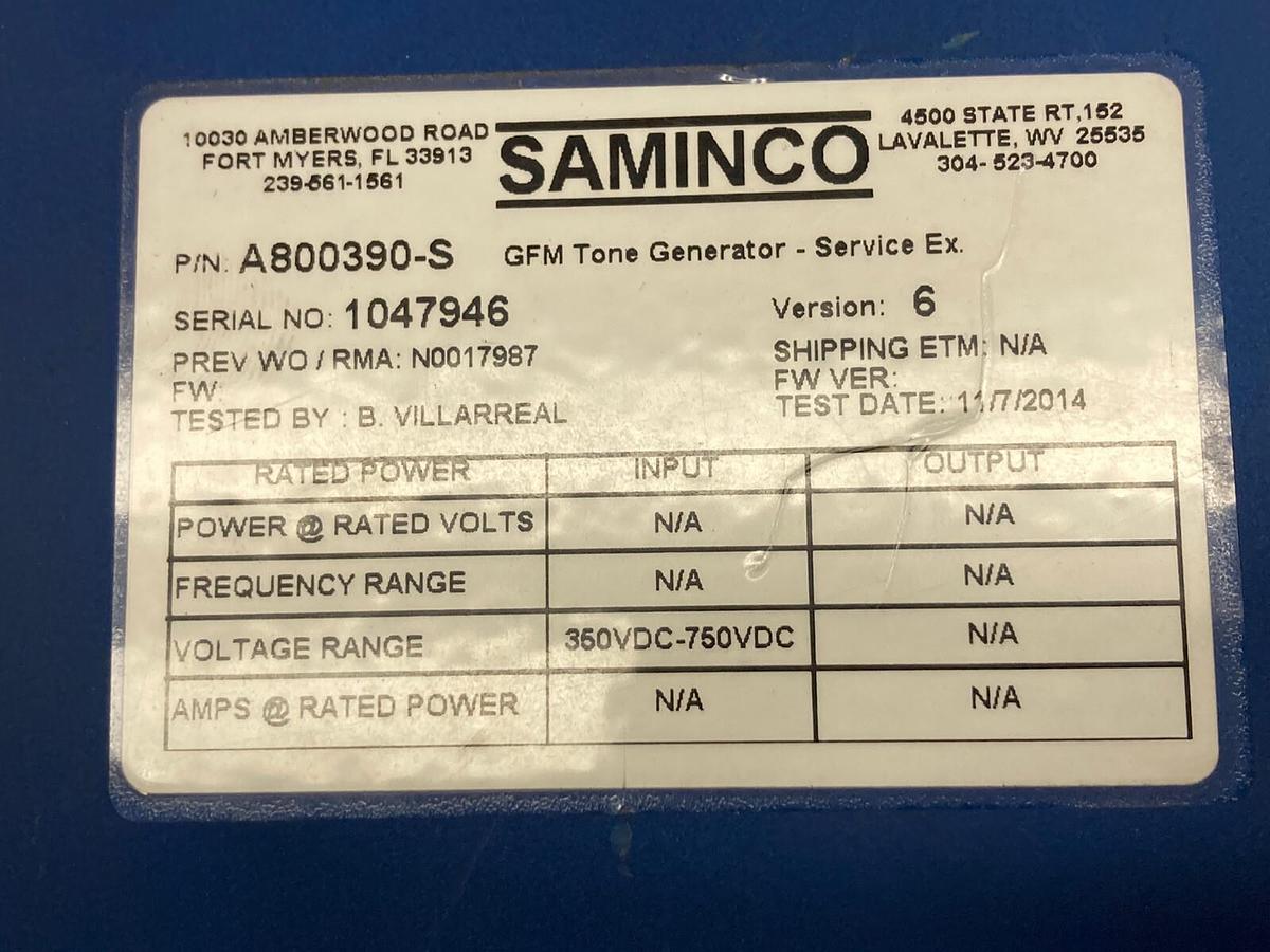 Samico,A800390-S,GF Detection Transmitter