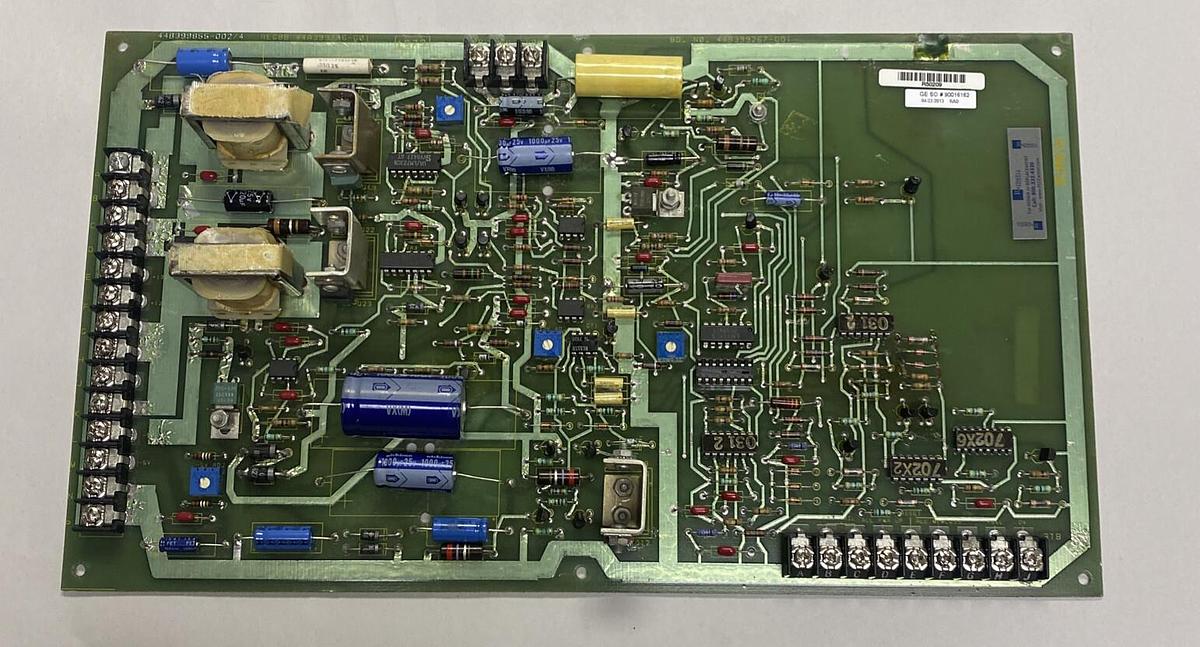 Used GENERAL ELECTRIC,44A399746-G01 REG8, POWER SUPPLY PC BOARD REFURBISHED