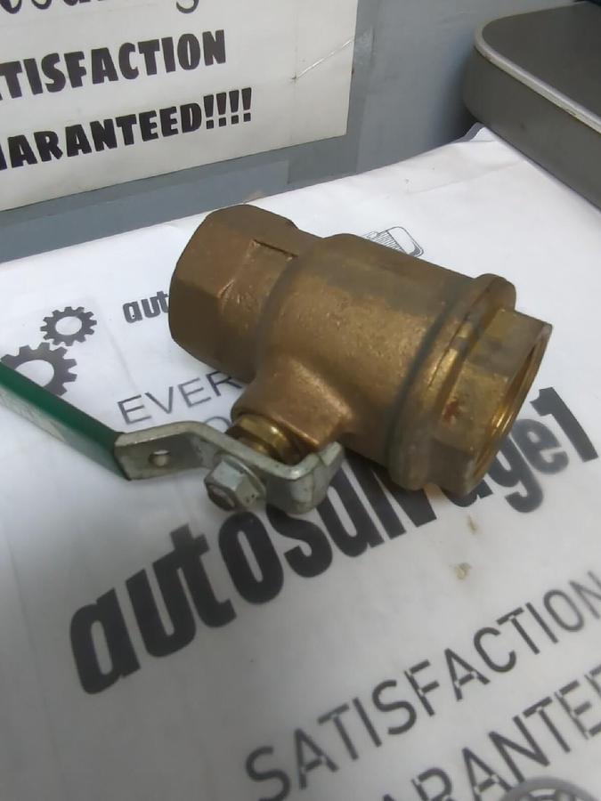 WATTS, 9414,1-1/2 IN BRONZE BALL VALVE 600WOG NOS