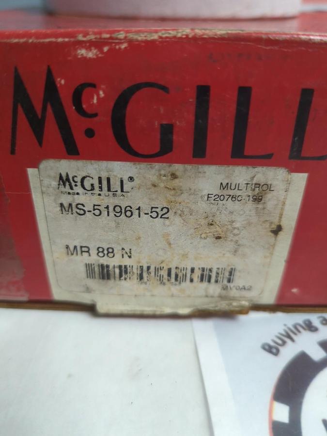 MCGILL,MR 88 N,NEEDLE ROLLER BEARING NOS