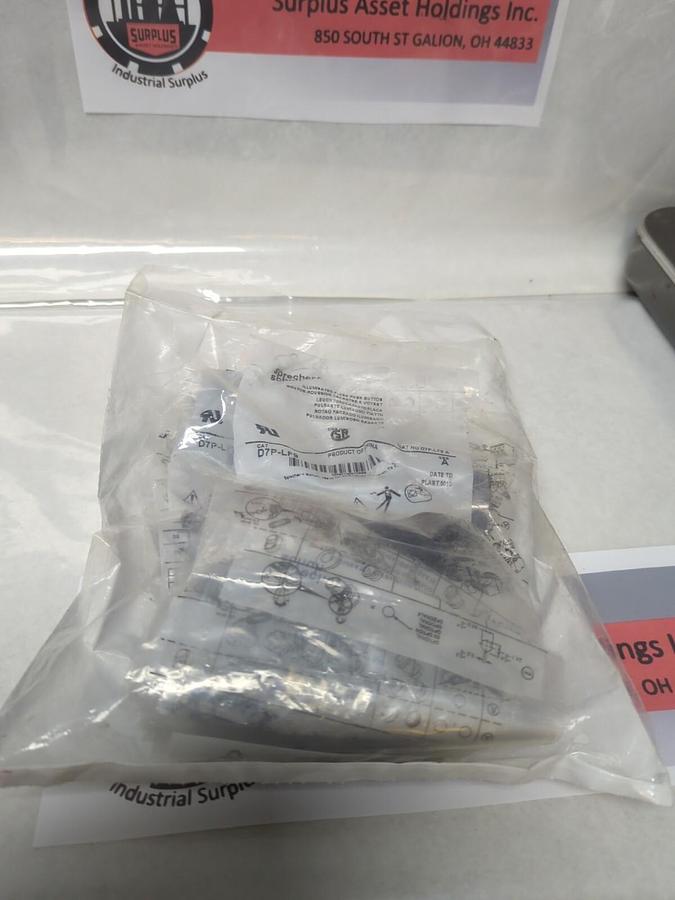 SPRECHER + SCHUH,D7P-LF9,ILLUMINATED FLUSH PUSH BUTTON SERIES A LOT OF 10 NEW